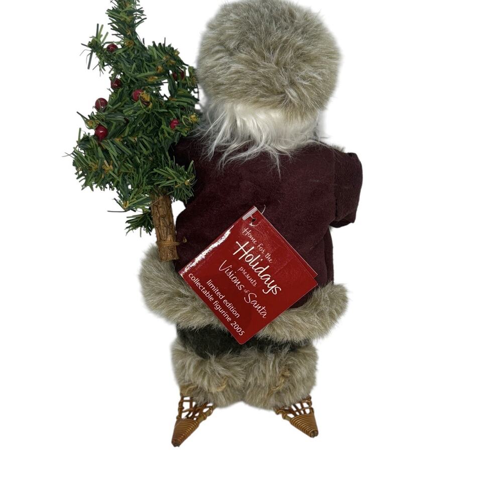 2005 Visions of Santa Collectible 9" Figurine Home for the Holidays Xmas Tree - Picture 5 of 16